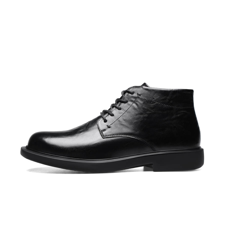 D:FUSE SCANDINAVIA D FUSE SCANDINAVIA Cow Leather Short Combat Boots Men's