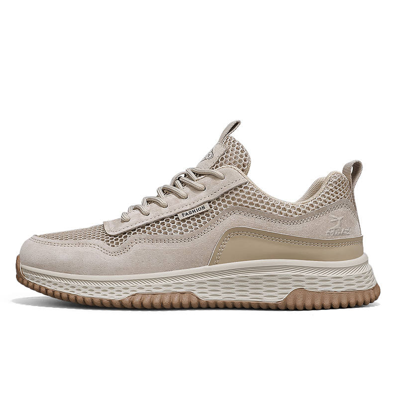 DAISHUTOU Mesh Abrasion Resistant Abrasion Resistant Low top Casual Shoes Men's