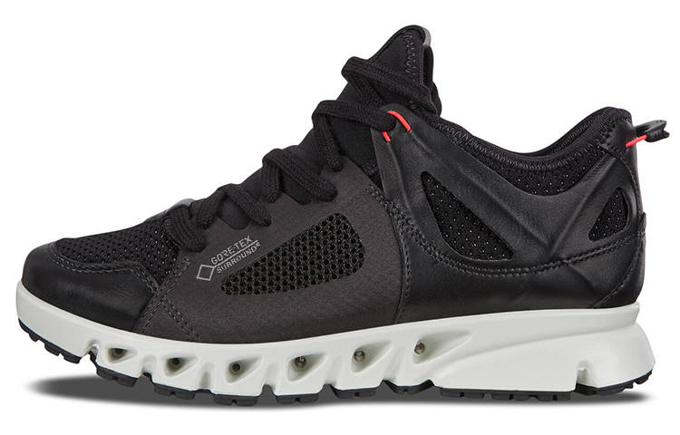 Ecco Ecco Multi Vent Casual Shoes Women's Low Top Black
