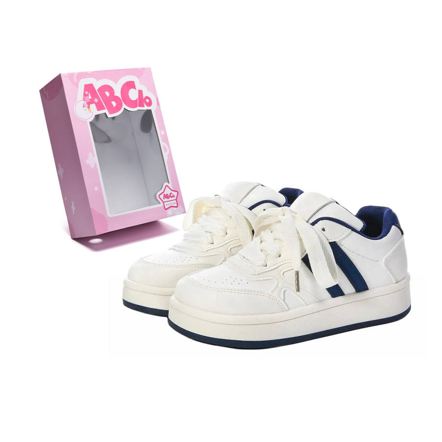 ABCIO Synthetic Leather Low top Skateboard Shoes Women's