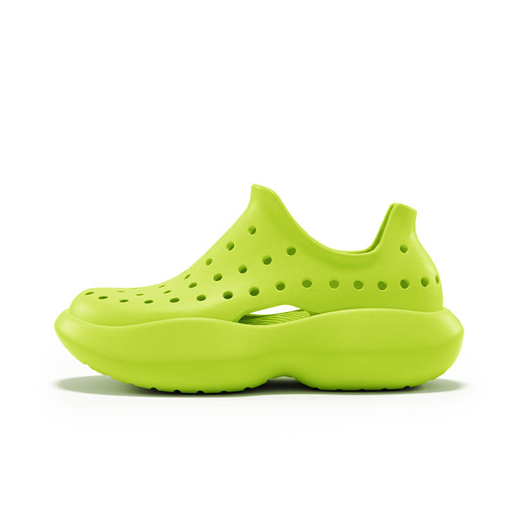 Beys Lightweight, Slip on, Soft And Bouncy, Slip Resistant, Breathable, Müller Sports Sandals Clogs Unisex Lime Green