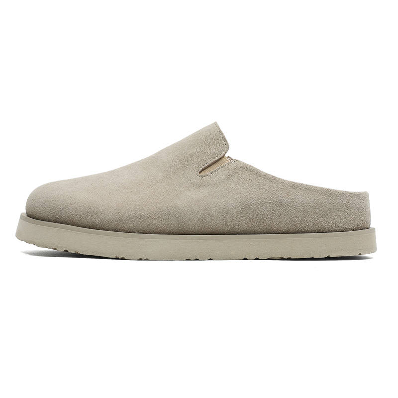 MUPPLE Rubber Sole Quiet Abrasion Resistant Closed Toe Slippers Unisex