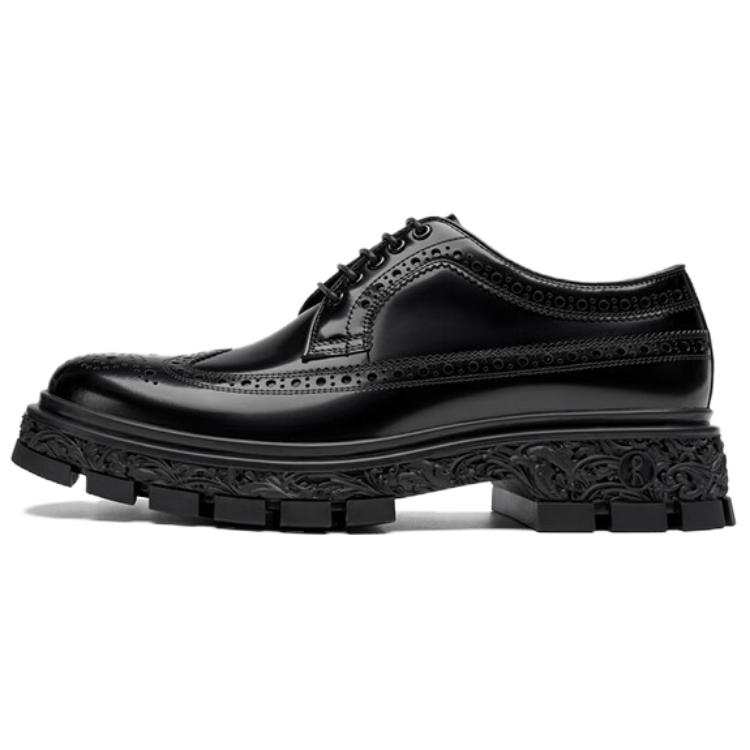 ROBERTA DI CAMERINO Cow Leather Men's Casual Shoes Men's Black