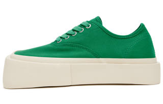 CONP Canvas Shoes Unisex Low Top Green
