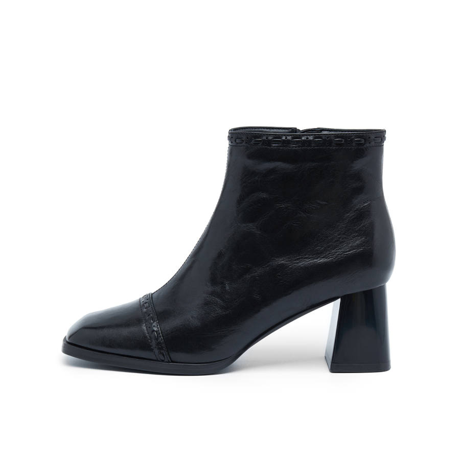 ELLE Square Toe Ankle Boots Ankle Boots Women's 2025 Women's Boots