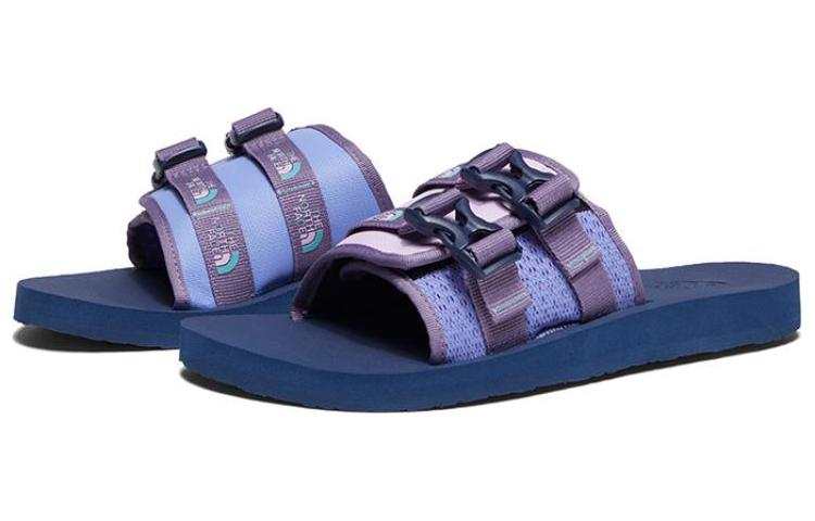 THE NORTH FACE CLOT x THE NORTH FACE CLOT Rubber Sole Slide Slippers Men's Blue Purple