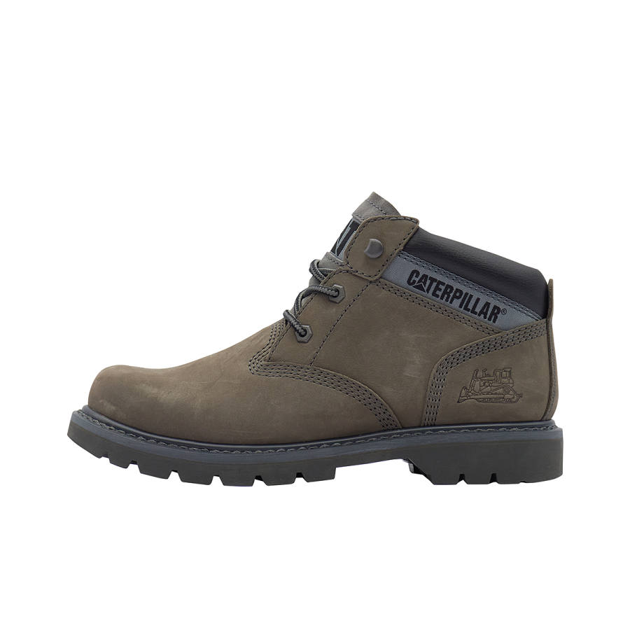 CAT CAT Cow Leather Ankle Boots Men's