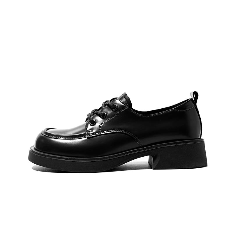 ZHR Pu Block Heel Unlined Shoes 3.5cm Women's