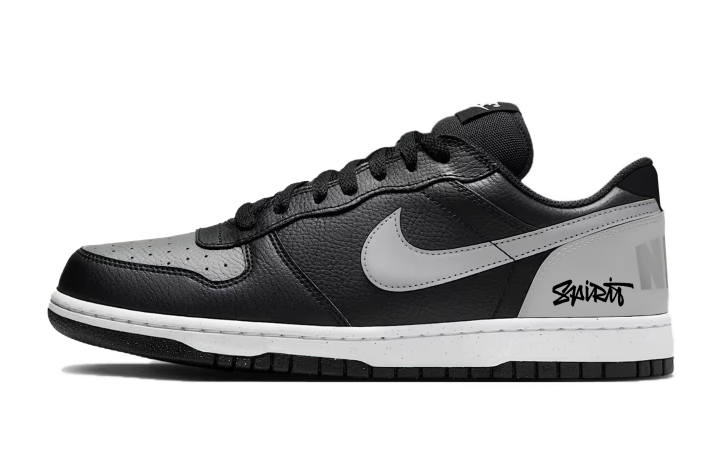 Nike Nike Big Abrasion Resistant Abrasion Resistant Low top Skateboard Shoes Unisex Black Gray