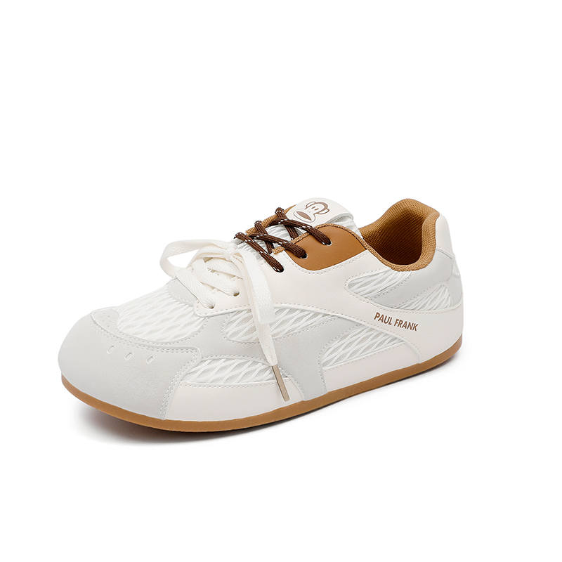 PAUL FRANK Abrasion Resistant Slip Resistant Coverage Lightweight Breathable Low top Casual Shoes Women's Khaki