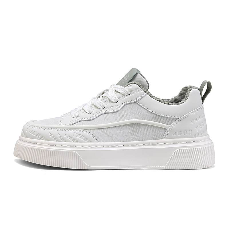 YEARCON Synthetic Leather Breathable Low top Skateboard Shoes Men's