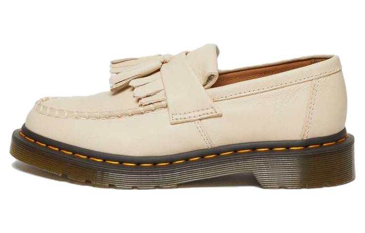 Dr.Martens Dr. Martens Dr.Martens Adrian Virginia Leather Tassel Loafers 'Parchment Beige' Women's