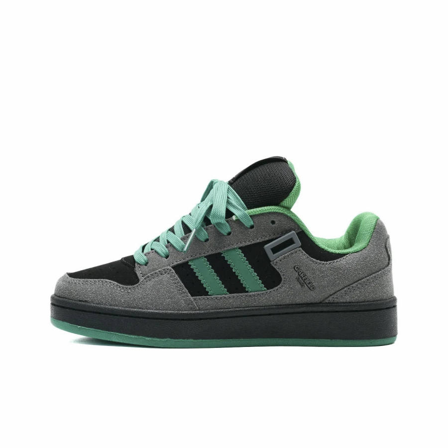 Garfield Canvas Low top Skateboard Shoes Unisex Black Gray Green