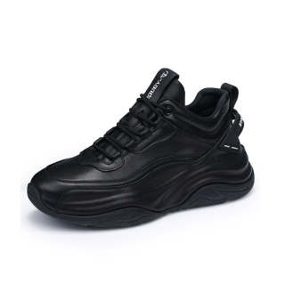 U7 Top Grain Cow Leather Cushioning Slip Resistant Abrasion Resistant Height Increasing
