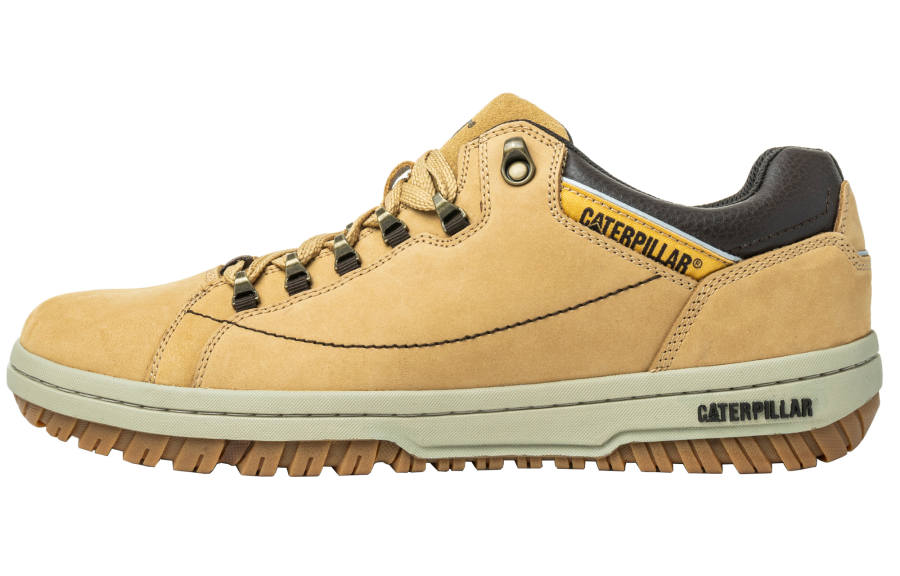 CAT CAT Skateboard Shoes Men's Low Top Yellow