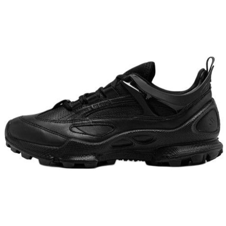 Ecco Biom C Trail Cow Leather Low top Outdoor Shoes Women's Black