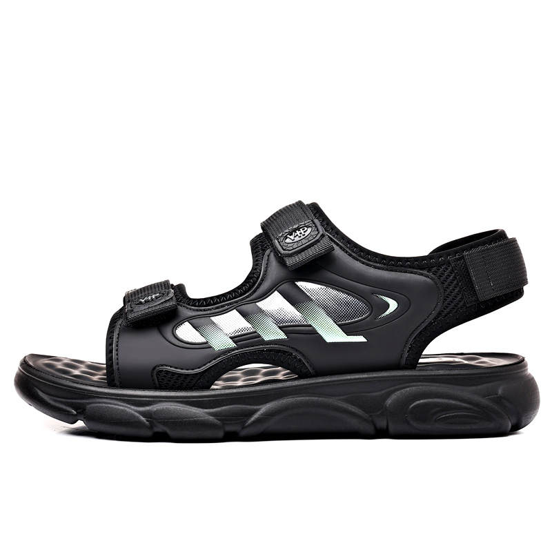DAGUANGUIREN Beach Sandals Men's Black