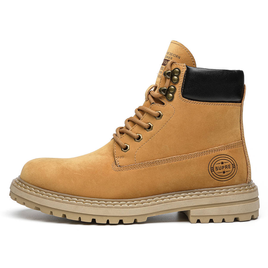 CHINT CHINT Crew Combat Boots Men's Yellow