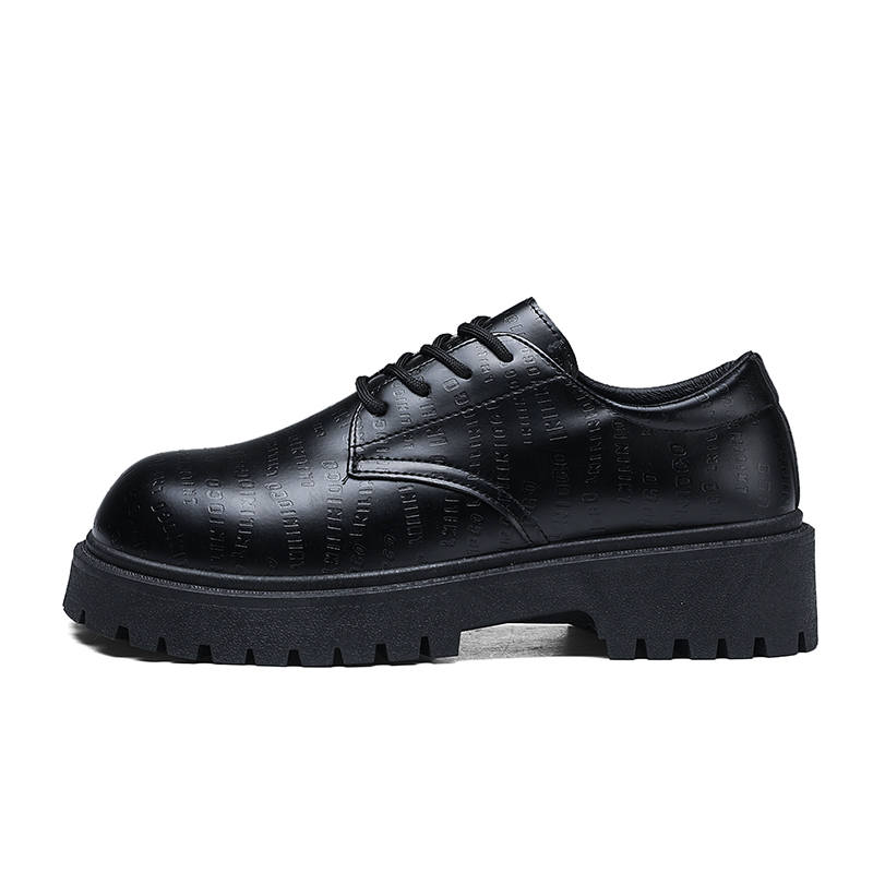 CariteSport Leather Men's Casual Shoes Men's Black