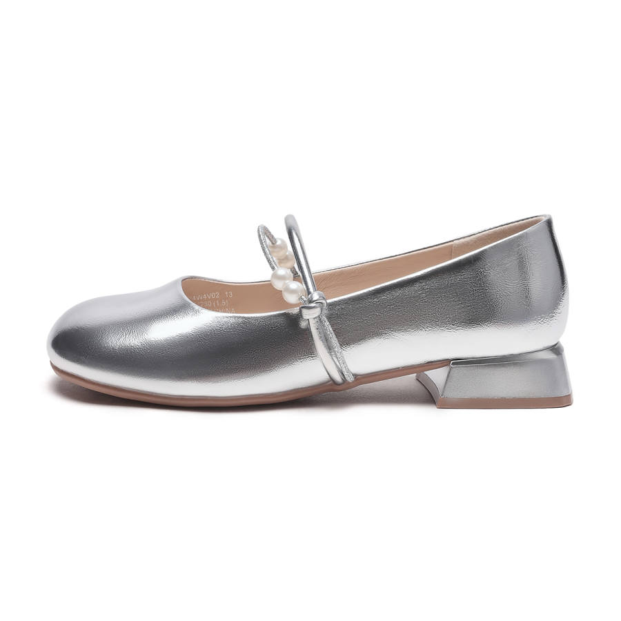Hotwind Chunky Heel Mary Jane Shoes 2.5cm Women's