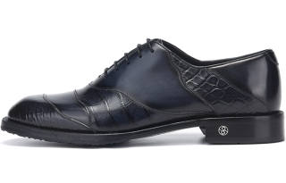 RARE Dress Shoes Men's Black Gray