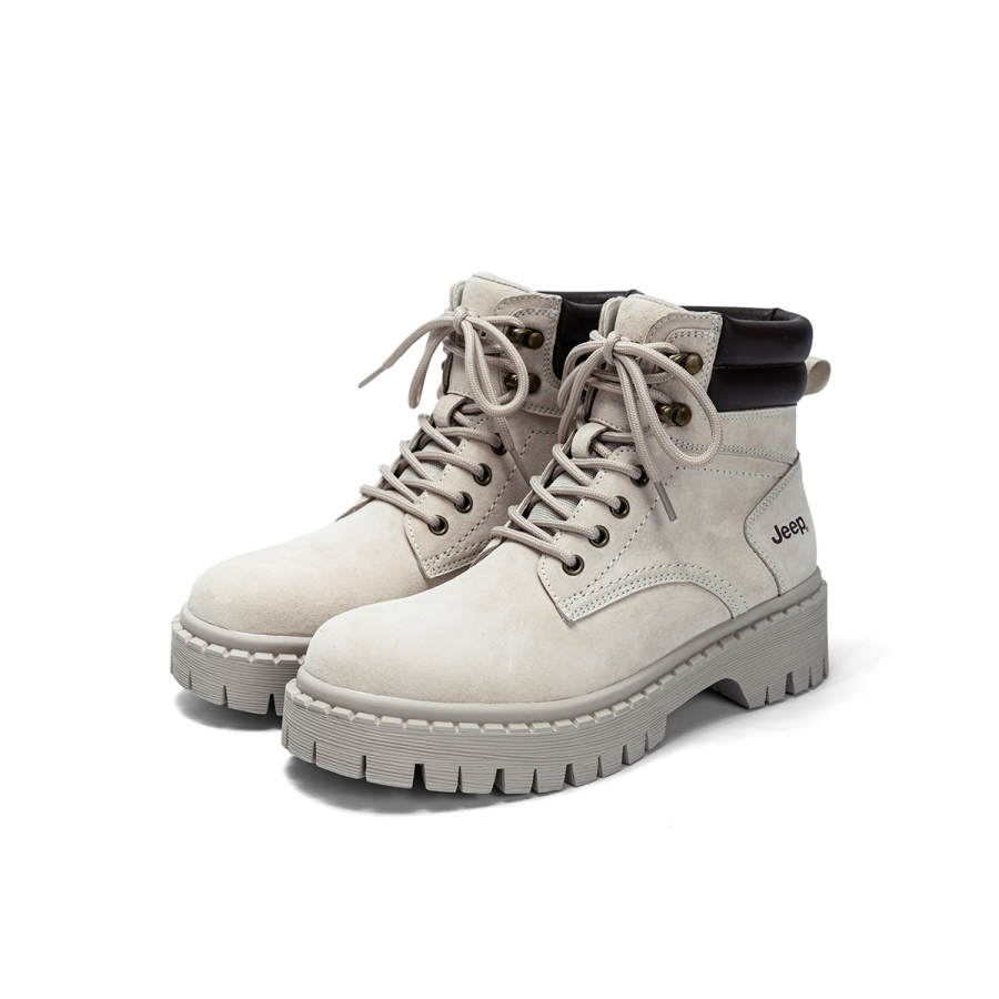 Jeep Combat Boots Women's Pink/Brown/Gray