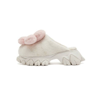 ANGEL CHEN Slip Resistant Closed Toe Slippers Women's White