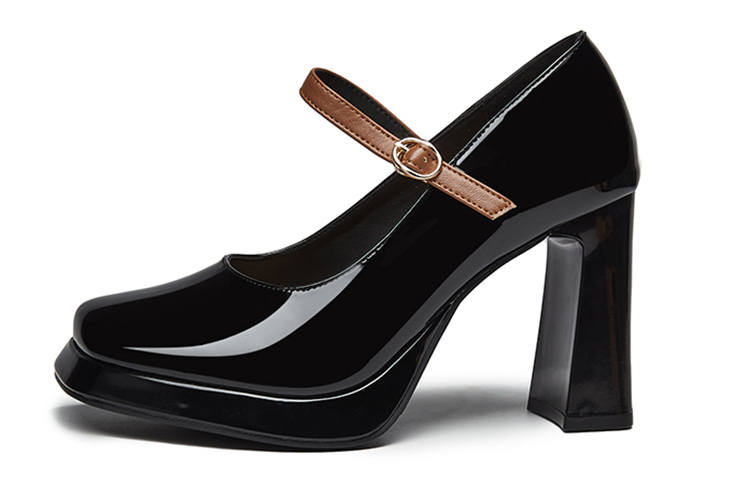 DAPHNE DAPHNE Chunky Heel High Heels 9.5cm Women's