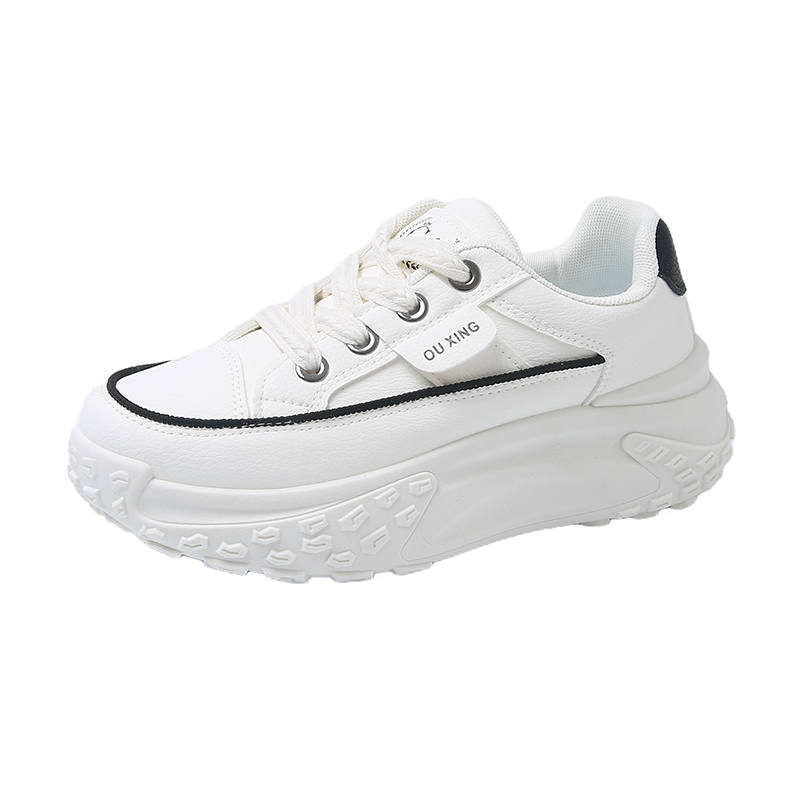 REIHUNG Synthetic Leather Low top Casual Shoes Women's