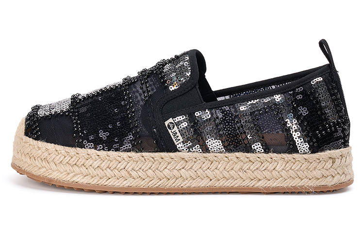 Joy&Mario Joy&Mario Espadrilles Women's Black/Beige/Pink