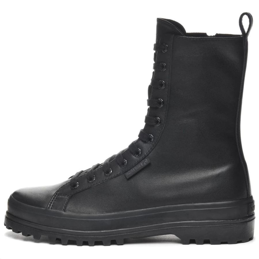 SUPERGA SUPERGA Short Combat Boots Women's Black