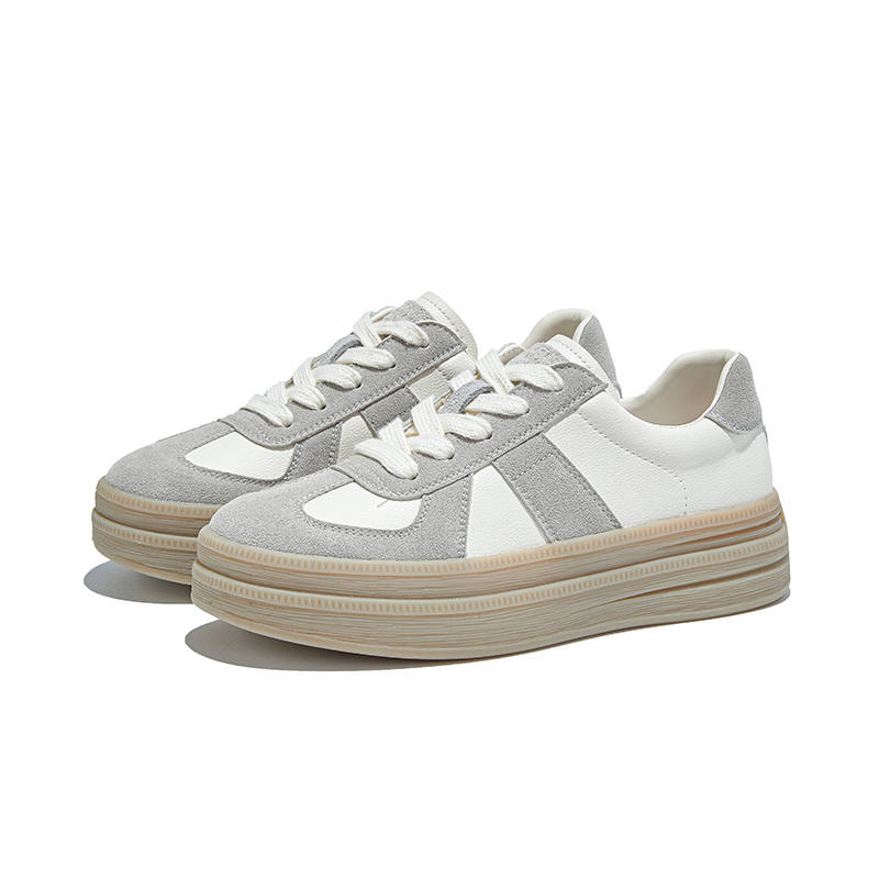 CHIBANG Cow Suede Lightweight Low top Casual Shoes Women's