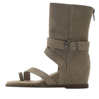 MIAOLV Roman Sandals Women's Khaki