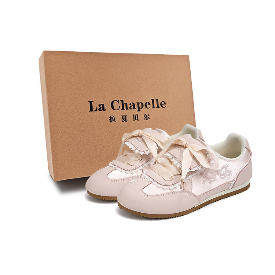 La Chapelle Slip Resistant And Breathable Low Top Casual Shoes Women's Pink