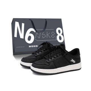N6K8 Slip Resistant, Abrasion Resistant, Lightweight Low top Skateboard Shoes Unisex