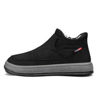 KANGLEJIAN Fleece Lined Thermal, Waterproof Versatile KANGLEJIAN Mid top Casual Shoes Men's