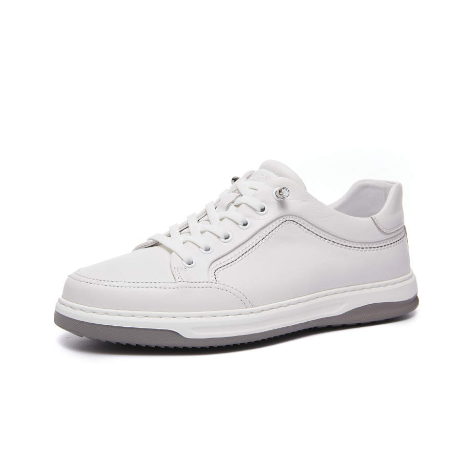 SHERIDAN British SHERIDAN Cow Leather Business Casual Shoes Men's White