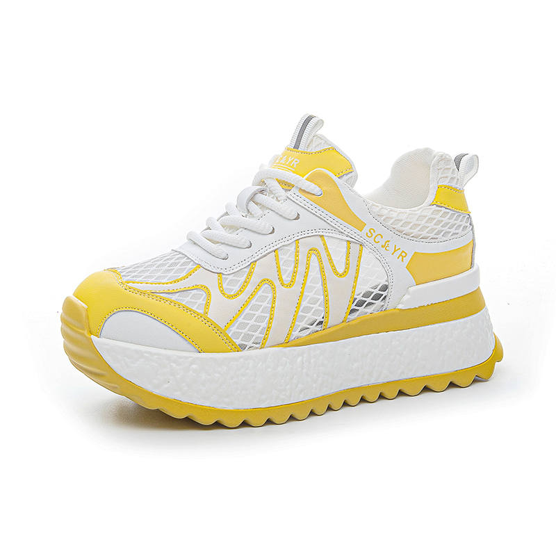 WEIMEIZHIMI Microfiber Leather Height Increasing Height Increasing Low top Casual Shoes Women's