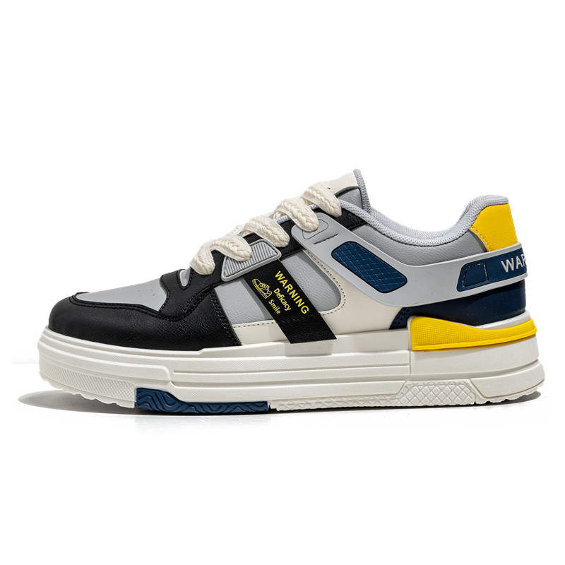 GONGNIUMEILI Pu Abrasion Resistant Abrasion Resistant Low top Skateboard Shoes Men's