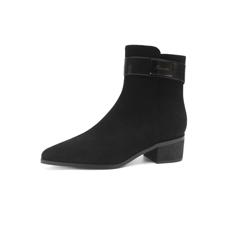 Safiya Fabric Ankle Boots 4.6cm Women's