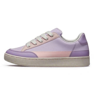 SHUXIAOBEI Synthetic Leather Low top Skateboard Shoes Unisex Twilight Haze