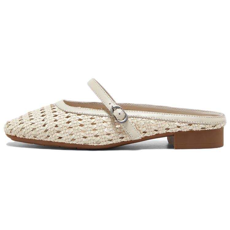 BATA BATA Rubber Sole Quiet Closed Toe Slippers Women's