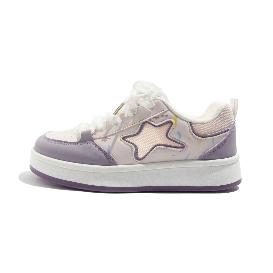 BEIER BEIER Microfiber Leather Coverage Breathable Low top Skateboard Shoes Women's