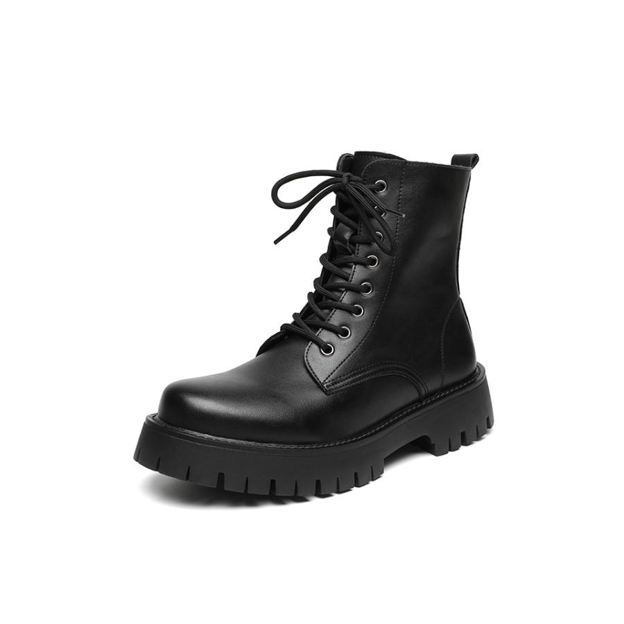 Lanza Lanza Combat Boots Men's Black