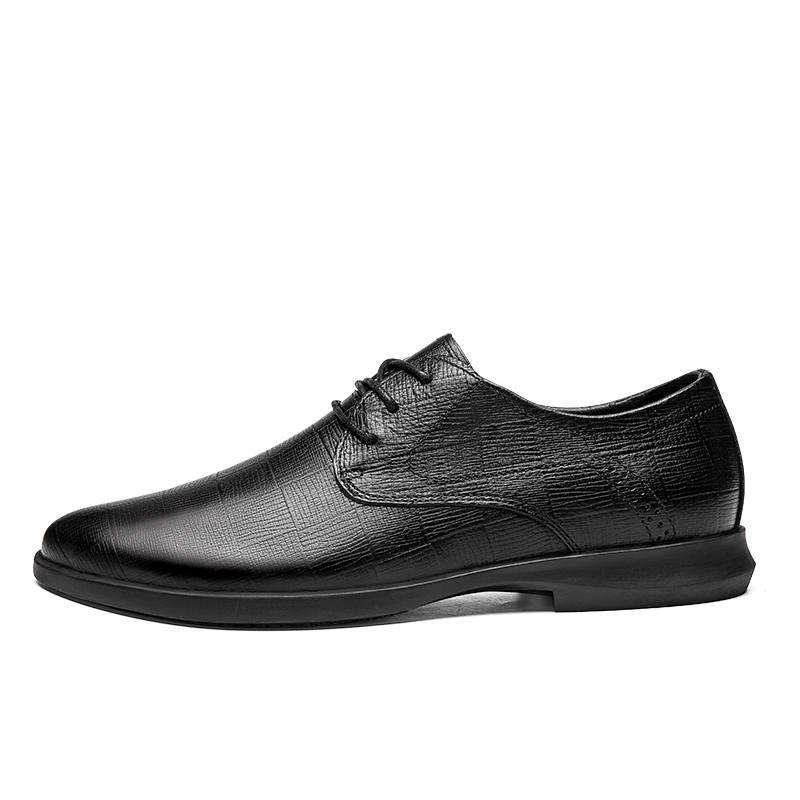 XIMO BULL Dress Shoes Men's Low Top Black/Brown