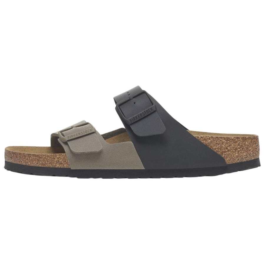 Birkenstock Arizona Split Fashion EVA Slide Slippers Unisex Black Gray Regular Loose Fit