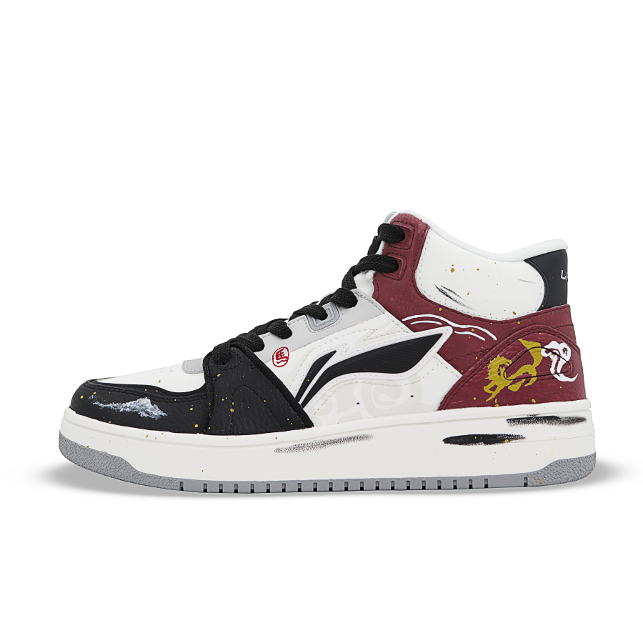 Li-Ning Li Ning Tianji HI Slip Resistant Abrasion Resistant Support Slip Resistant Abrasion Resistant Support Mid top