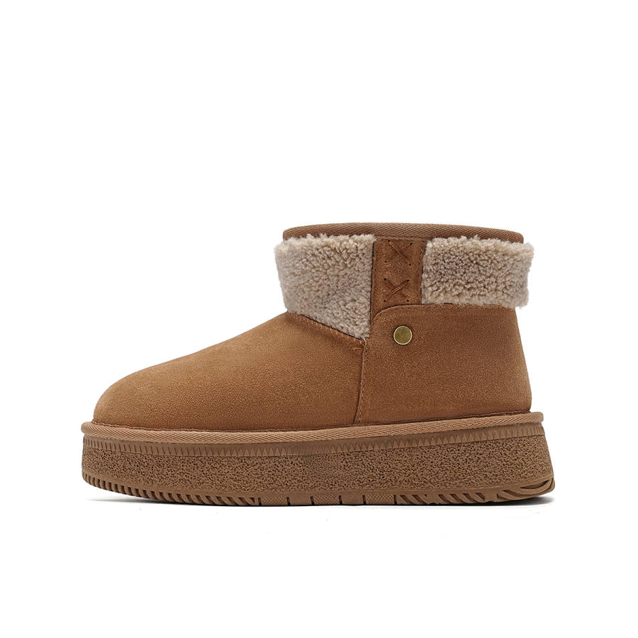 EBLAN EBLAN Snow Boots Women's Camel