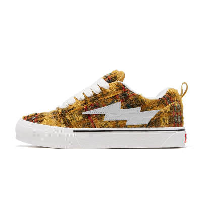 TINMUU Fabric Height Increasing Height Increasing Low top Skateboard Shoes Unisex
