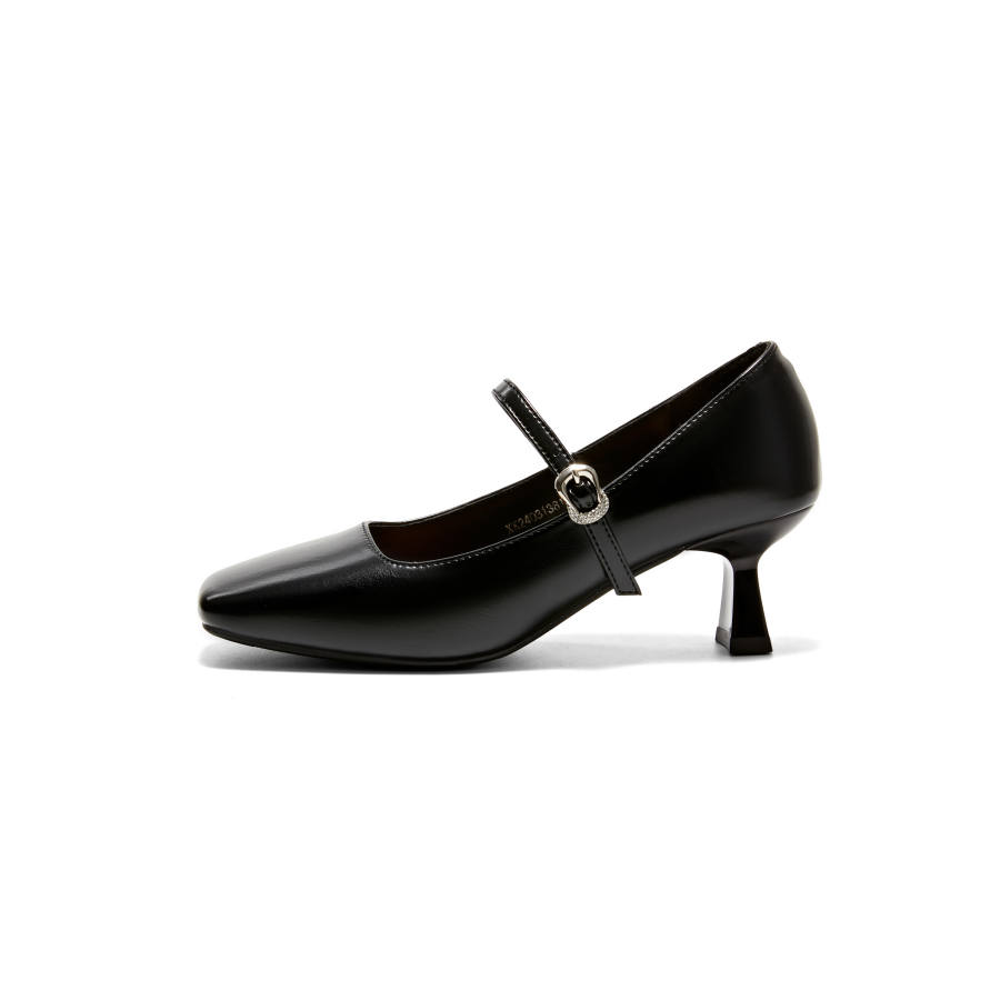 KEKAFU Pu Mary Jane Shoes 5CM Women's